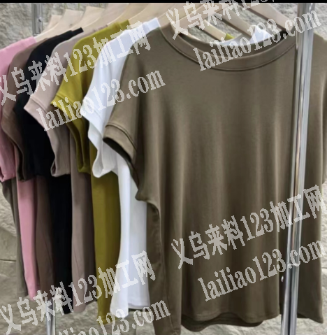 女士短袖T恤订单，寻找服装厂，如图，有现