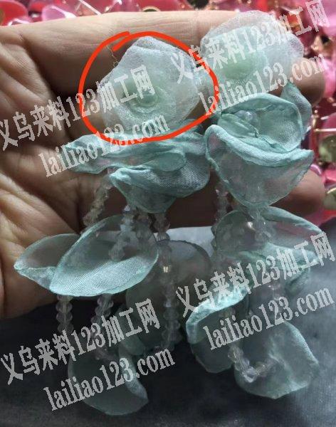手工成品花，如图，寻找成品或者圈起来的花