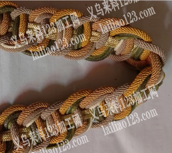 绳子编织加工活外发，如图，寻找手工活加工