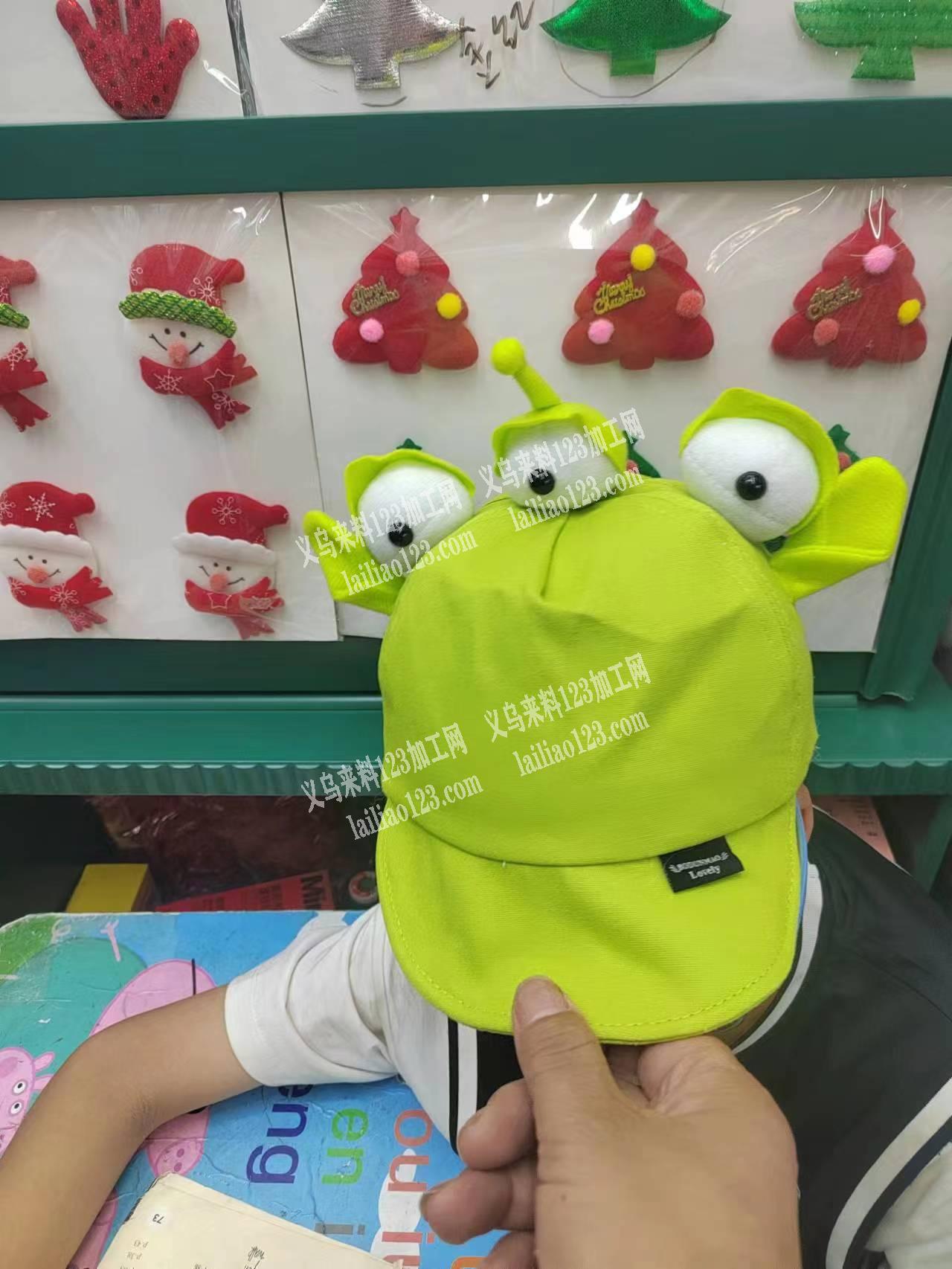 外贸帽子订单外发加工，如图