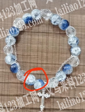 找如图8个大小墨兰碎花珠，有的请联系。