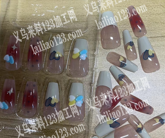 穿戴甲订单外发，如图，寻找成品工厂