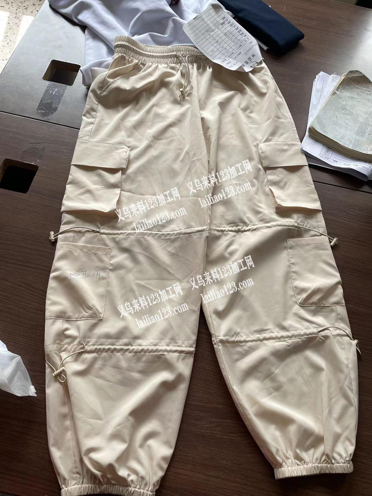 梭织登山裤外发《发江西大型服装工厂》