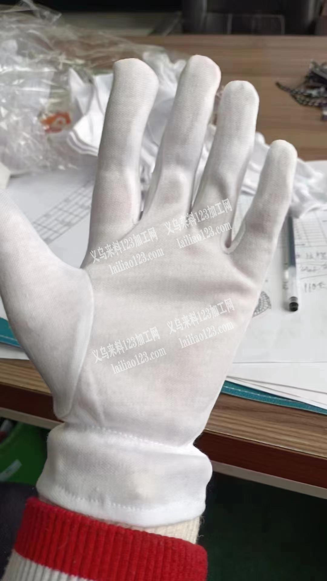 可发监狱。如图一根筋手套外发加工，要求1