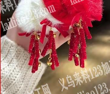 贺年爆竹产品，谁家能做，如图，饰品