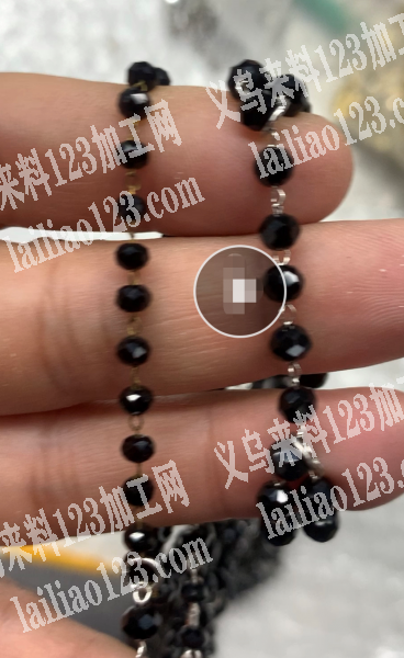 3000玻璃珠链订单，寻找厂家，3mm5