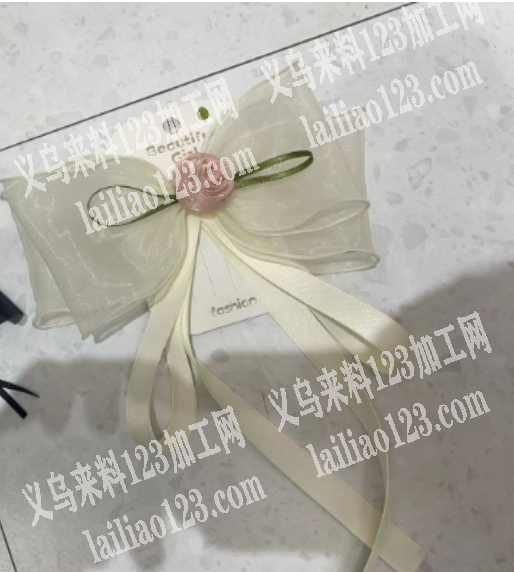 布艺，织带蝴蝶结外发加工，寻找会做的手工