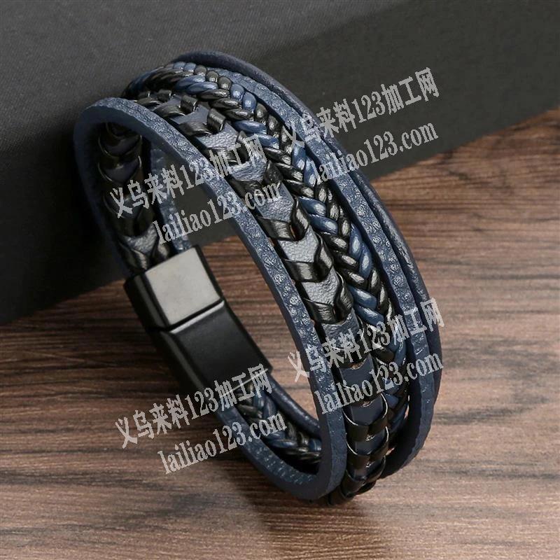 公司寻找皮革手链厂家，如图，长度，19，