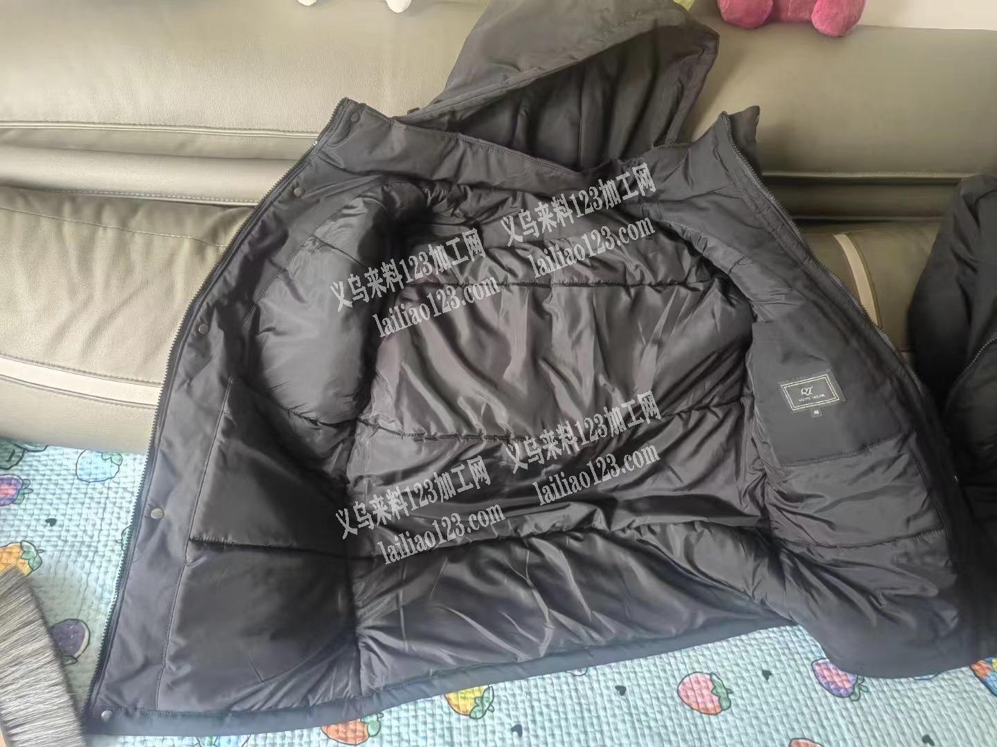 3万件棉服外发加工：大同小异每个款一千多