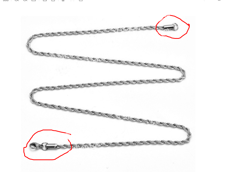 谁有加工这两头的？不锈钢的，烧焊，我链条