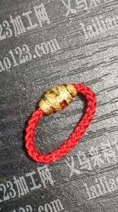 《可发外地》手链脚链戒指红绳编织的手工活