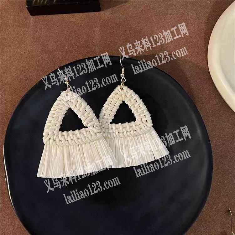 拉菲草藤编产品，寻找会做的工厂，有实单外