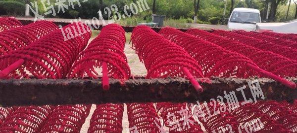 承接饰品头饰工艺品植绒加工,,,,厂址：义乌苏溪