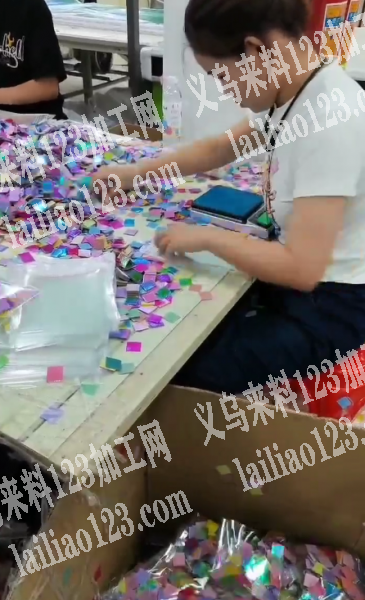 大量简单包装的手工活外发，如图，寻找东阳