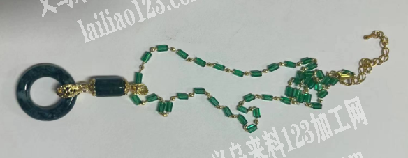 寻找专业做手工成品项链的工厂，。如图，