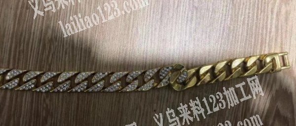 《如图合金古巴链订单》找这款合金古巴链工