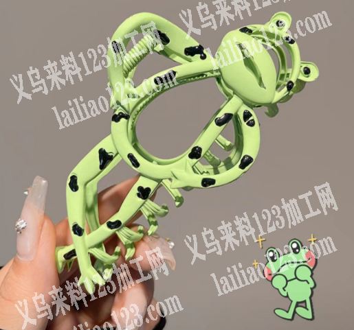 寻找生产爆款青蛙抓夹的工厂如图，要货