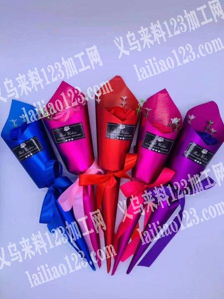 《手工活，发衢州开化》花束包装的手工活外