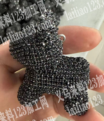 如图工艺的狗狗挂件，寻找厂家，谁家会做这