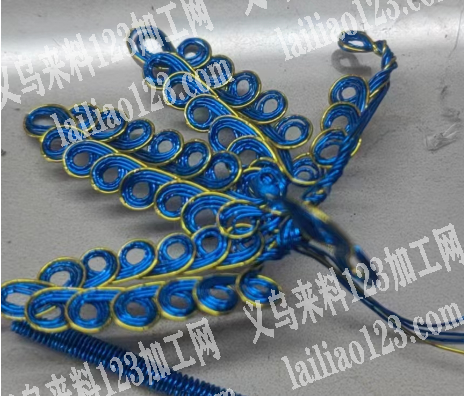 编织加工活外发，如图，寻找如图手工编织加