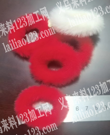 寻找生产这个毛绒发圈的厂家，找毛圈加工厂