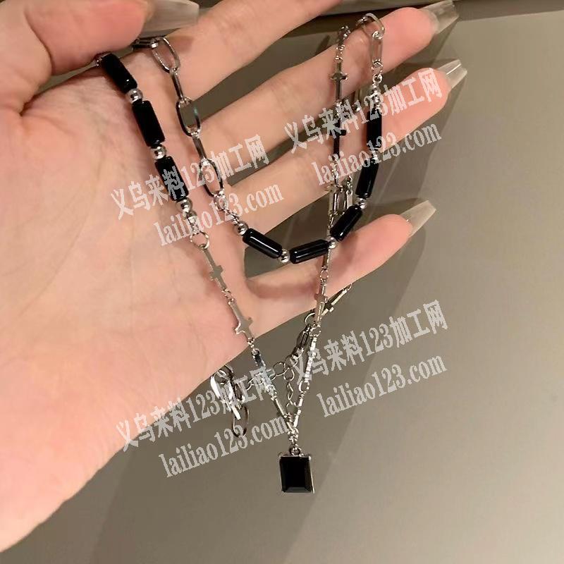 纯手工打造的项链套装订单，如图，我要成品