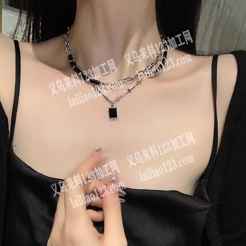 纯手工打造的项链套装订单，如图，我要成品