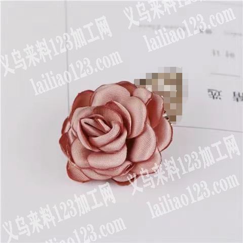 《发外地做》烧花边卷玫瑰花的手工活外发，