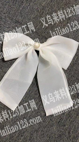 寻找做这个布艺蝴蝶结的加工厂，详谈，