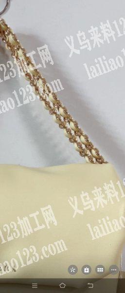老板委托寻找：寻找皮革穿链条的，如图手工