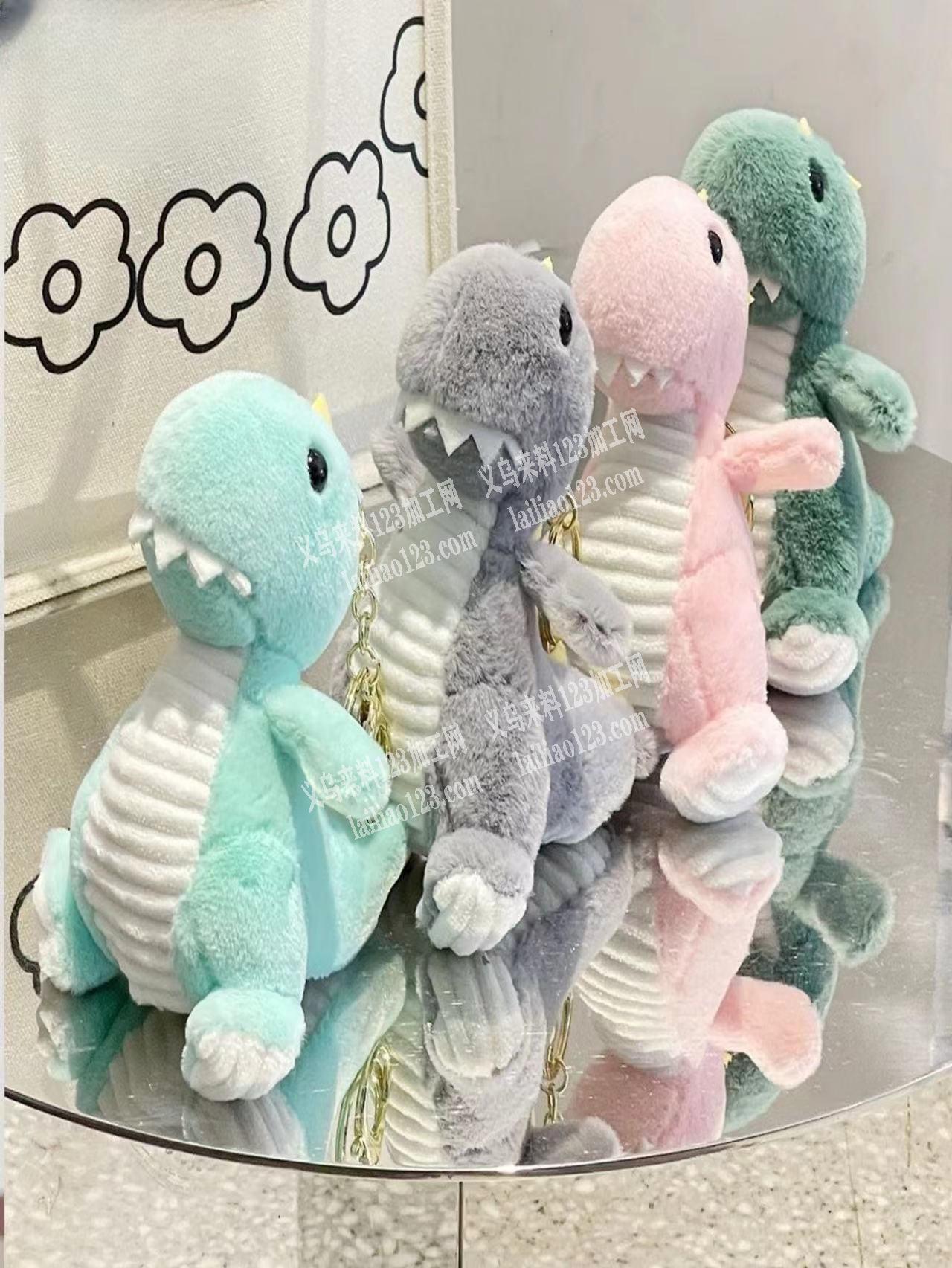 老板委托寻找：寻找毛绒恐龙玩具厂家，如图