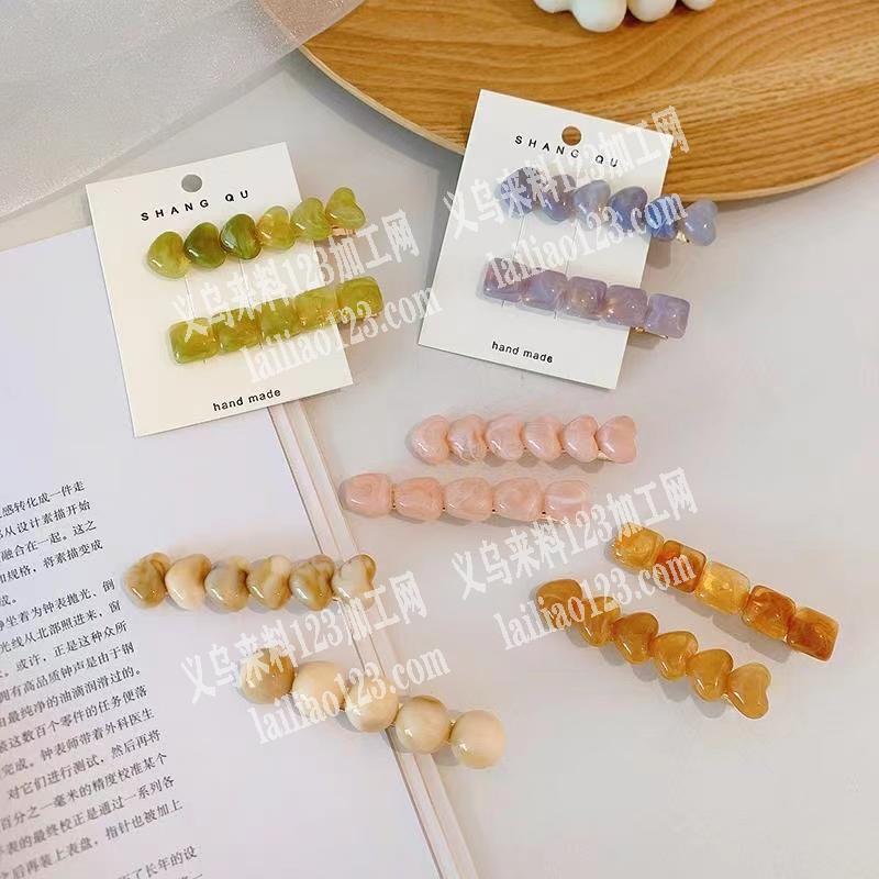 爆款发夹包装上卡的手工活外发加工，寻找义
