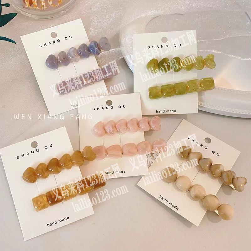爆款发夹包装上卡的手工活外发加工，寻找义