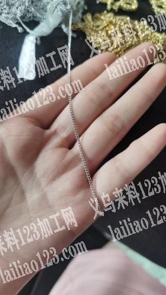 找一下这个45cm不锈钢链条现货要金色的