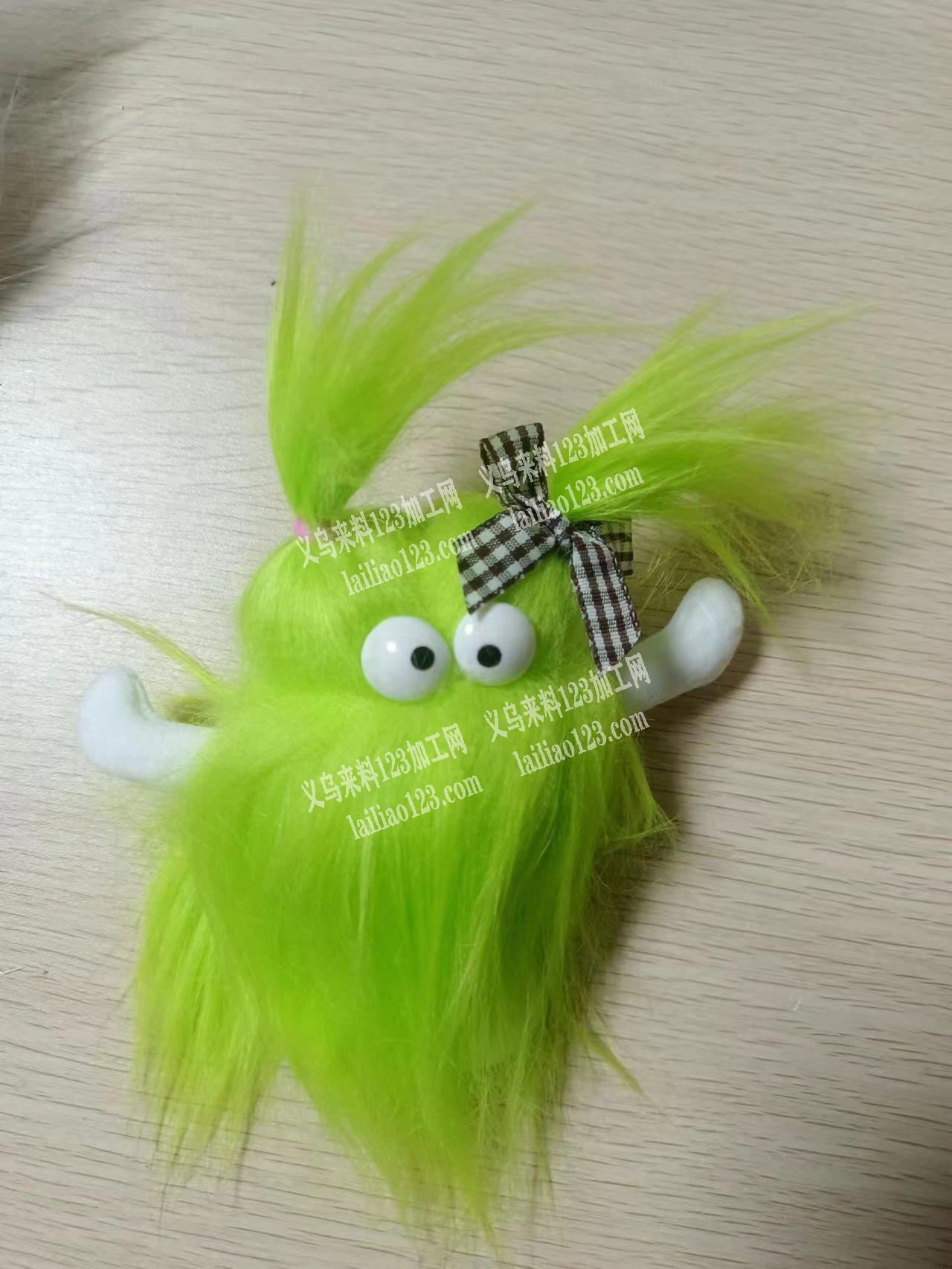 寻找这种毛绒产品，有没有能做如图这种成品