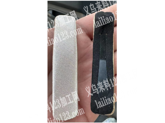 发夹上面包布的手工活外发，发外地做，寻找