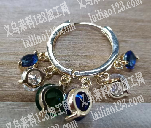 耳环饰品成品订单外发，如图，寻找饰品成品