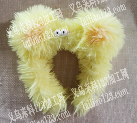 寻找毛绒发箍源头工厂，有订单，详谈，。如