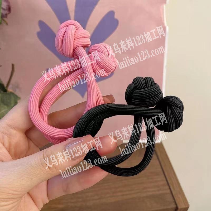 采购现货，手工打结发圈，成品现货，有的联