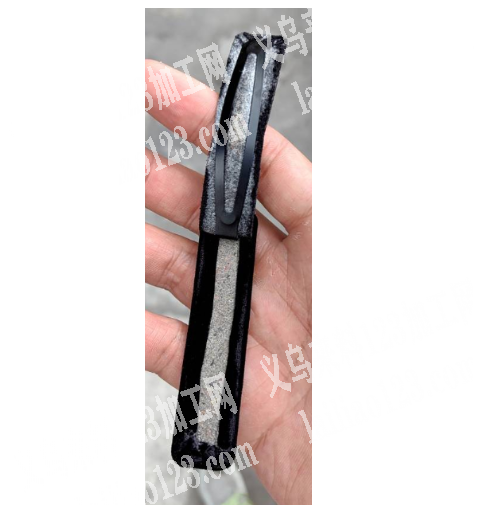 夹子包布的手工活外发加工，如图，这样的会