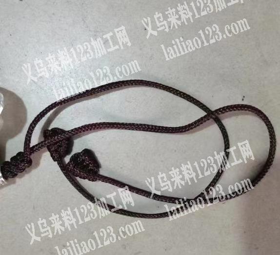 绳子编织打结手工活外发，寻找会做的联系