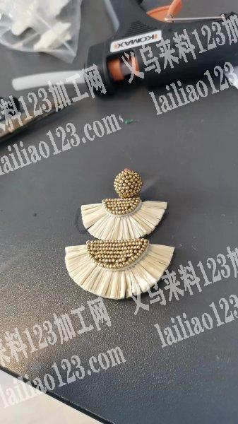 两万对手工耳环外发，擅长的工厂联系