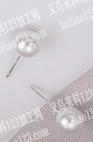 珍珠耳钉打针手工活外发，下骆宅附近的，请