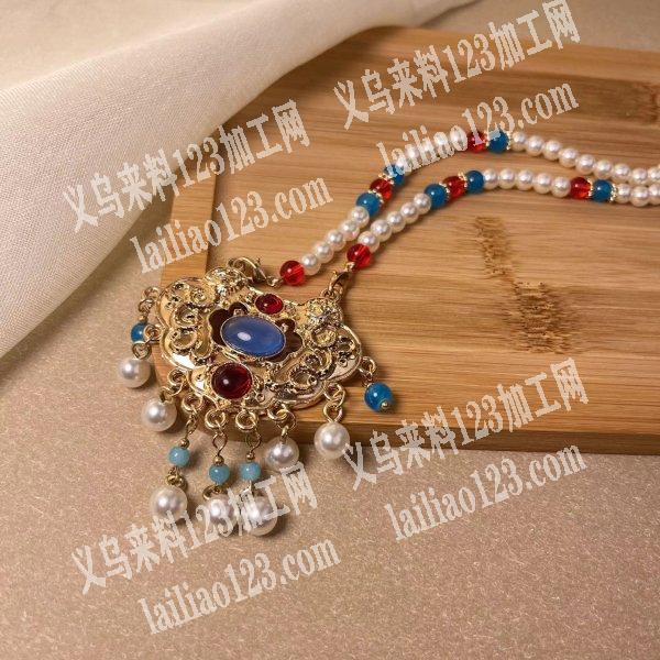 手工古典项链订单，寻找厂家，如图，成品订
