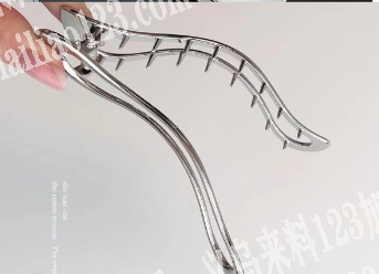 寻找如图金属发夹的厂家，有订单，电话详谈
