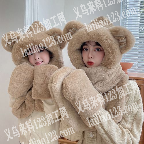《可做到11月底》毛绒帽子寻找平车加工厂