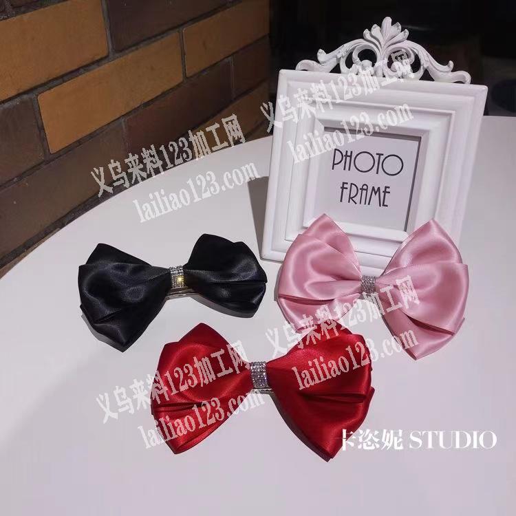 高档蝴蝶结加工活外发，如图，寻找专业做精
