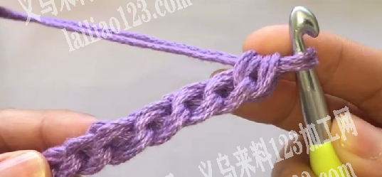 蜡线钩针编织的手工活外发加工，如图，寻找