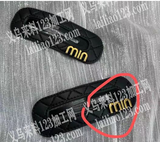 BB夹子上面贴布的手工活外发加工，寻找手