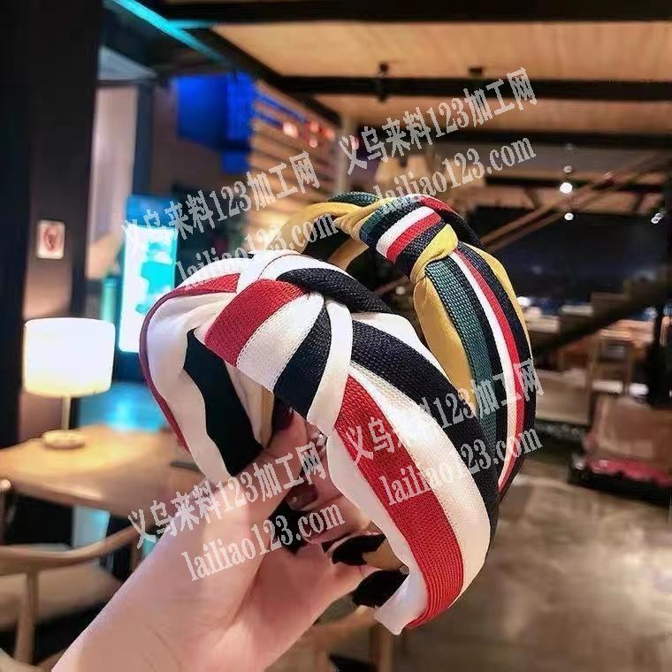 布艺发箍成品订单外发，如图，寻找工厂，能